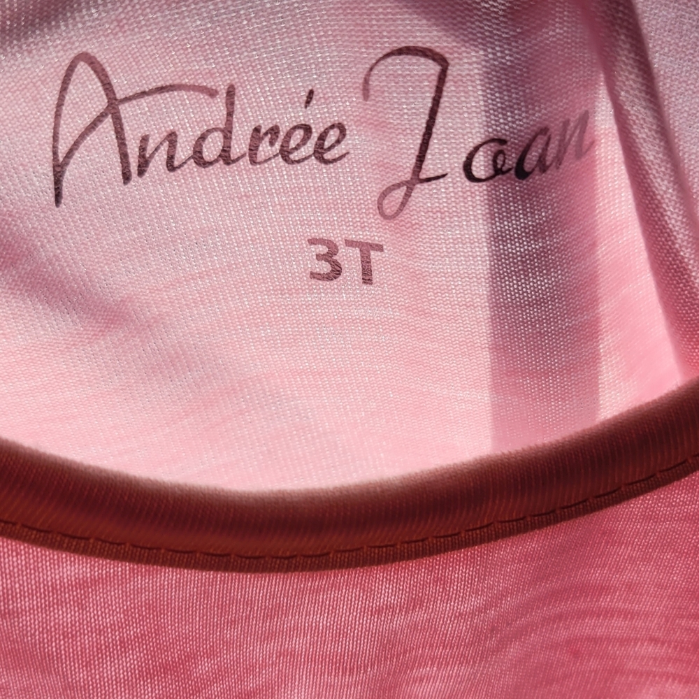 Kids Love Print Tank Top - Pink and Purple - Picture 3 of 3